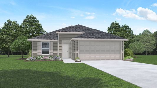 New construction Single-Family house 23519 Nectar Crest Heights, Splendora, TX 77372 Plan X35B- photo 0