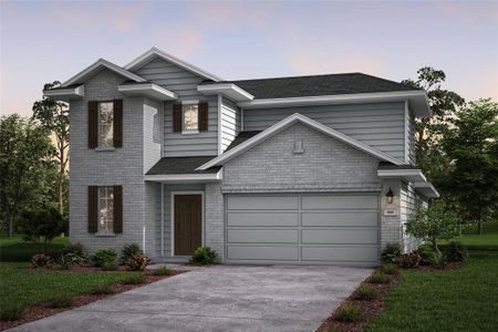 New construction Single-Family house 216 Water Grass Trail, Clute, TX 77531 Zeus- photo 0