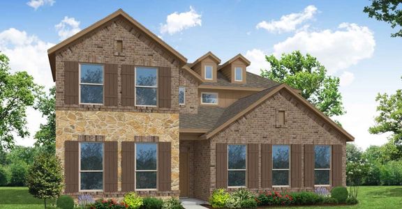 New construction Single-Family house Brewer, 356 Pasture Drive, Midlothian, TX 76065 - photo