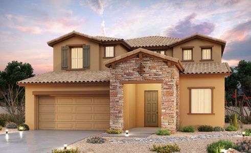 New construction Single-Family house Villagio Series - San Marino, 10937 N. 163Rd Drive, Surprise, AZ 85388 - photo