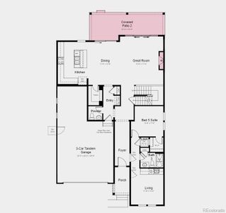 Structural options added include; Fireplace, sliding glass door, 4th full bathroom, 8' doors on main level, exterior door for multi-gen suite, unfinished basement, and garage service door.