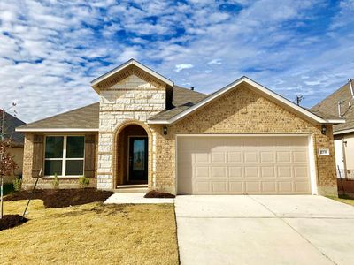 New construction Single-Family house Danbury, 131 Grand Teton Drive, Kyle, TX 78640 - photo