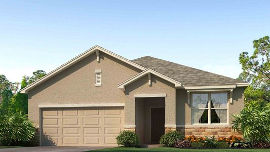 New construction Single-Family house Aria, 4982 Eagle Rock Drive, Wimauma, FL 33598 - photo