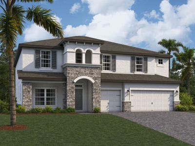 New construction Single-Family house 7244 Notched Pine Bend, Wesley Chapel, FL 33545 - photo 4 4