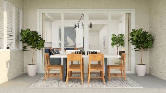 New construction Single-Family house 3250 E Saddletree Way, San Tan Valley, AZ 85140 Trillium Plan 4585- photo 12 12