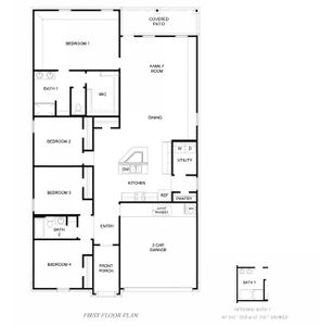 New construction Single-Family house 8539 Swenson Ln, Rosharon, TX 77583 KINGSTON-X40K EXPRESS PLAN 40'- photo 1 1