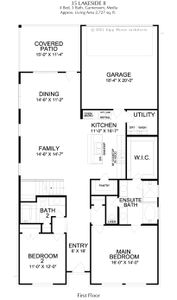 New construction Single-Family house 2609 Lafayette Dr., Rowlett, TX 75089 Lakeside Home Design - 45' Lots- photo 1 1