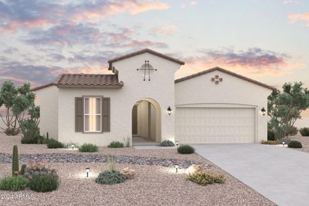 New construction Single-Family house 18956 W Ocotillo Road, Waddell, AZ 85355 Cinnabar- photo 0