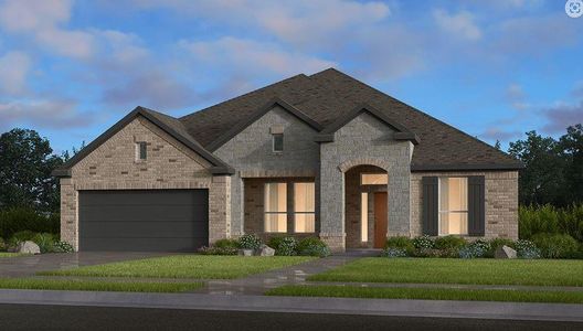 New construction Single-Family house 1544 Caylea Bluff Ln, Georgetown, TX 78628 Pewter- photo 0