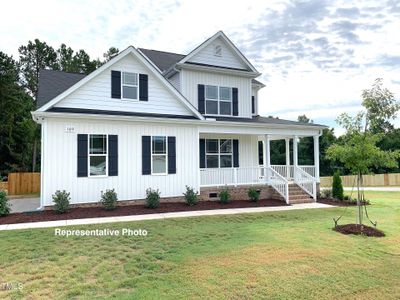 New construction Single-Family house 3981 Baileys Xrds Road, Benson, NC 27504 Furyk- photo 0