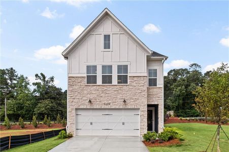 New construction Single-Family house 5764 Tillman Way, Powder Springs, GA 30127 Cadence- photo 0