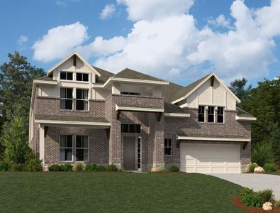 New construction Single-Family house 2023 Emerald Cove Drive, Richmond, TX 77469 Ashlyn Homeplan- photo 0 0
