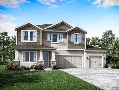 New construction Single-Family house Sawgrass-FL, 8815 Mugnai St., Riverview, FL 33578 - photo