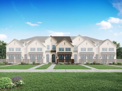 New construction Townhouse house 3749 Bel Air Boulevard, Sherman, TX 75090 Dylan Plan- photo 0