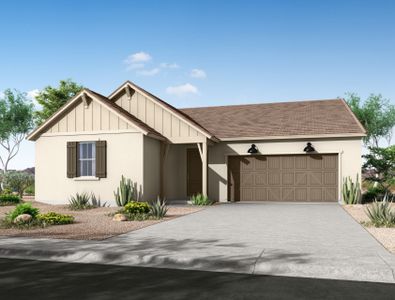 New construction Single-Family house 2704 N 216Th Dr, Buckeye, AZ 85396 Juniper- photo