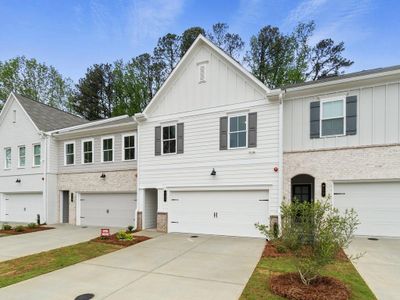 New construction Townhouse house 697 Sunstone Lane, Lawrenceville, GA 30043 Brooks- photo 0