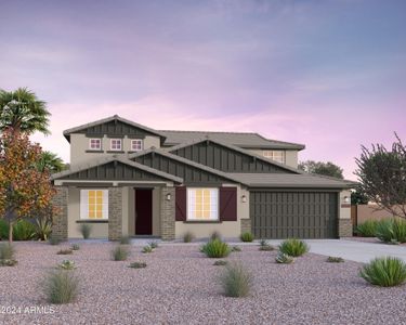 New construction Single-Family house 1206 W J Waltz Way, Apache Junction, AZ 85120 Canyon- photo 0