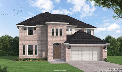 New construction Single-Family house 9718 Pioneer Junction, San Antonio, TX 78254 Tulia (2990-CM-45)- photo 0