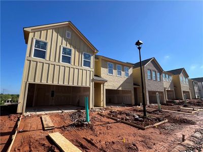 New construction Townhouse house 5138 Arista Drive, Douglasville, GA 30135 Foxglove Homeplan- photo 3 3