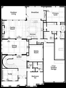 New construction Single-Family house 24422 Celestial Lily Drive, Katy, TX 77493 - photo 7 7