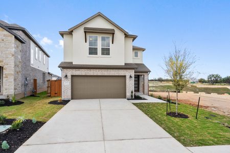 New construction Single-Family house 117 Alfalfa Drive, Liberty Hill, TX 78642 Spyglass- photo