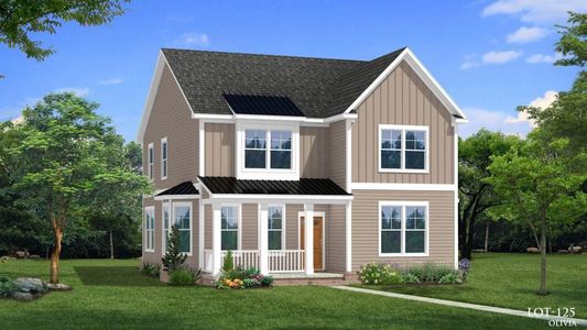 New construction Single-Family house 4040 Andover Circle, Mcdonough, GA 30252 Olivia- photo 0 0