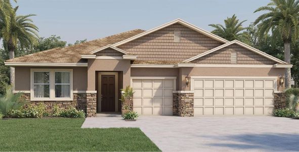 New construction Single-Family house 2398 Greenwood Oak Drive, Ocoee, FL 34761 CAMDEN- photo 0
