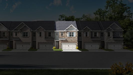 New construction Townhouse house 3061 Gravel Springs Road, Buford, GA 30519 - photo 0