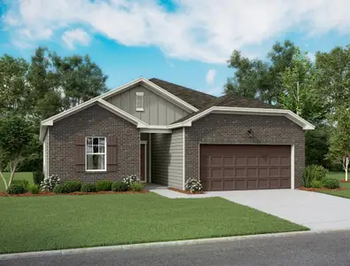 New construction Single-Family house 27310 Blue Pool Drive, Katy, TX 77493 Luna- photo 0 0