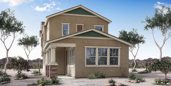 New construction Single-Family house 43258 N Hinoki St, Queen Creek, AZ 85140 - photo 2 2