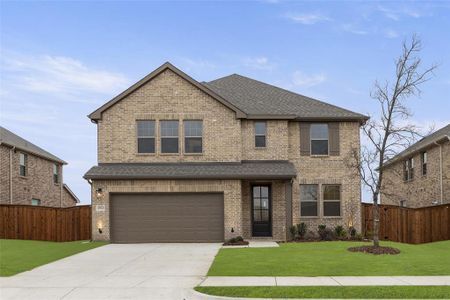 New construction Single-Family house 1932 Sand Springs Street, Forney, TX 75126 Caldwell Homeplan- photo 0