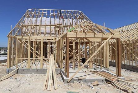 New construction Single-Family house 205 Unakite Trl, Liberty Hill, TX 78642 Harmony 2- photo 1 1