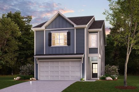 New construction Townhouse house 83 Toter Trace, Dawsonville, GA 30534 Sawnee- photo 1 1