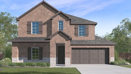 New construction Single-Family house 429 Breeds Hill Rd, Little Elm, TX 75068 HOLLY- photo 0