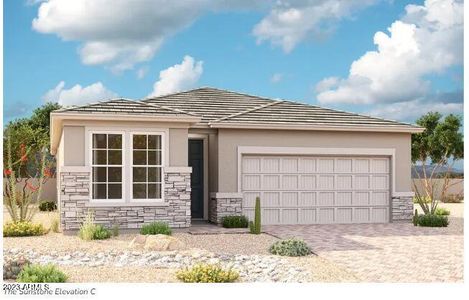 New construction Single-Family house 17981 W Puget Avenue, Waddell, AZ 85355 - photo 0