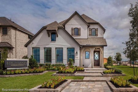 New construction Single-Family house 3909 Southbend Drive, Denison, TX 75020 Everleigh Plan- photo