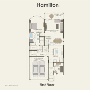 New construction Single-Family house Hamilton, 513 Exploration Circle, Liberty Hill, TX 78642 - photo
