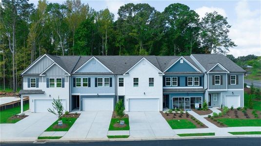 New construction Townhouse house 78 Buckingham Lane, Unit 238, Hoschton, GA 30548 Edmund- photo 0