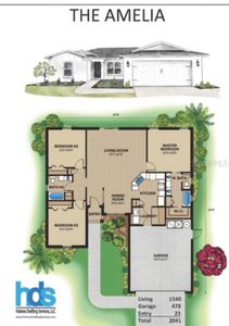 New construction Single-Family house 14054 Red Marlin, Weeki Wachee, FL 34614 - photo 6 6
