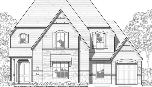 New construction Single-Family house 226 Plan, 1903 Kessler Point Place, Katy, TX 77493 - photo