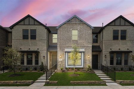 New construction Townhouse house 6226 Baritone Court, Sachse, TX 75048 Columbia Homeplan- photo 0 0