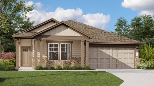 New construction Single-Family house 205 Agua Azul Bend, San Marcos, TX 78656 Cardwell- photo 0 0