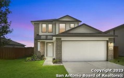 New construction Single-Family house 518 Indian Blossom, San Antonio, TX 78219 Durango- photo 0