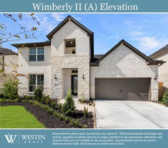 New construction Single-Family house 610 Watershield Cove, Georgetown, TX 78628 The Wimberly II- photo 1 1