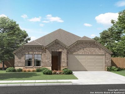 New construction Single-Family house 12723 Tegea Pass, San Antonio, TX 78245 The Henderson (C404)- photo 3 3