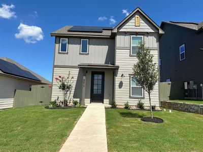 New construction Single-Family house 9517 Balmy Ln, Manor, TX 78653 The Antone- photo 0