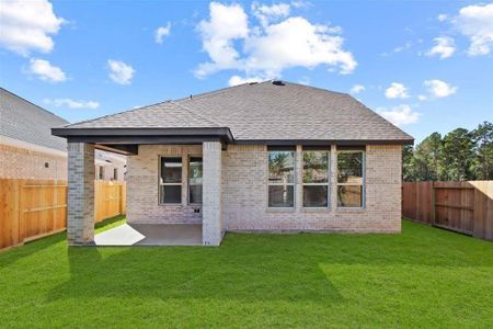 New construction Single-Family house 226 Lukewood Circle, Willis, TX 77318 Windermere Plan- photo 13 13