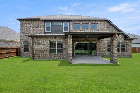 New construction Single-Family house 1432 Kendal Drive, DeSoto, TX 75115 Texan (Courtyard)- photo 32 32