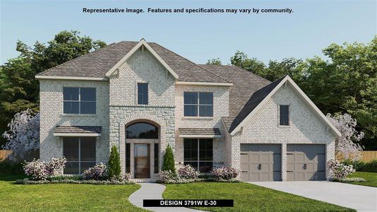 New construction Single-Family house 4706 Sycamore Way Road, Fulshear, TX 77441 Design 3791W- photo