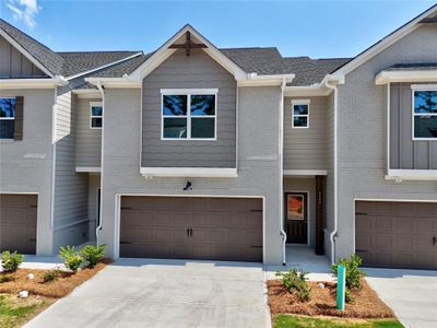 New construction Townhouse house 5460 Rock Place Court, Norcross, GA 30093 Harmony- photo 0